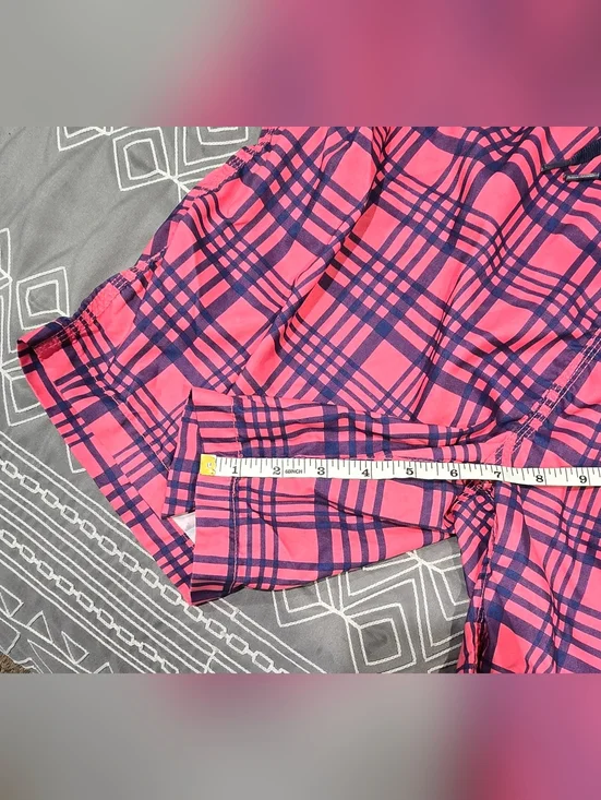 Johnnie-O Plaid Style Swim Trunks Size XL - Picture 7 of 9